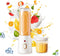 15 Oz Portable Blender Optional Double Cup(Big+Small),USB Rechargeable with 10-Blades, Blender for Shakes and Smoothies, Complementary Food,Crush ...