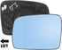 X AUTOHAUX Car Driver Left Rearview Blue Tinted Mirror Glass Heated with Backing Plate for Land for Rover LR3 2005-2009...