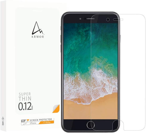 ARMOR Flexible Glass Screen Protector for iPhone 7/8 Plus, 9H with HD...