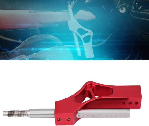 Qiilu Adjustable Shift Extension Shifter Knob with Adapters Stainless Steel Height Lever Extension Gear Shifter Extender Kit for Manual Shift Knob...