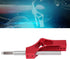 Qiilu Adjustable Shift Extension Shifter Knob with Adapters Stainless Steel Height Lever Extension Gear Shifter Extender Kit for Manual Shift Knob...