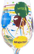 Lolita Aged to Perfection Birthday Artisan Painted Wine Glass...
