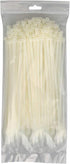 200 Pack Bulk KOOWIN Medium Nylon Plastic Cable Zip Ties 8 inch Wire Wraps White...
