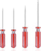 Square Head Screwdriver Set 4 Sizes, SKZIRI 4PCS Square Screwdriver Tool Kits Magnetic Tips SQ0 SQ1 SQ2 SQ3...
