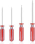 Square Head Screwdriver Set 4 Sizes, SKZIRI 4PCS Square Screwdriver Tool Kits Magnetic Tips SQ0 SQ1 SQ2 SQ3...