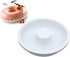 7 Inch Silicone Baking Molds,Fluted Tube Cake Pans,Round Shape Non Stick Molds,Silicone Oven Safe Chocolate Mousse Dessert Baking Pan for jello, D...