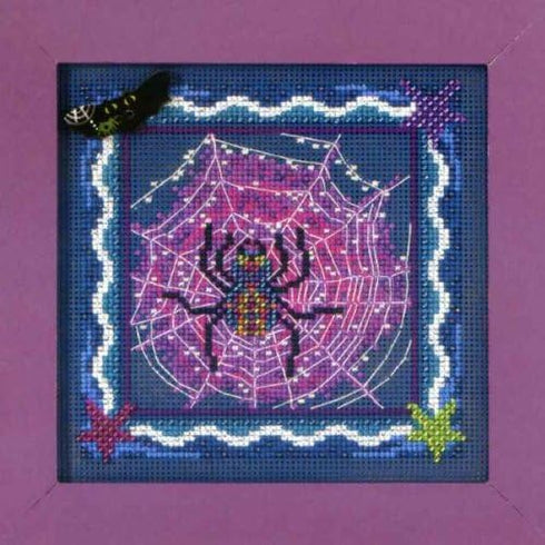 Mill Hill Beads Buttons Counted Cross Stitch kit - Tangled Web...
