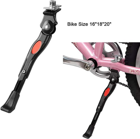 YVSPTIK Bike Kickstand Adjustable Center Mount Bicycle Kickstands Bike Stand for 16-20inch Mountain Bike/Road Bicycle/Adult Bike/Sports Bike...