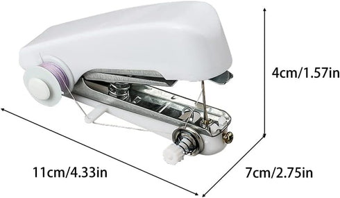 Handheld Sewing Machine - Portable Mini Manual Sewing Machine - Mini Sewer Machine - Hand Stitcher Sewing Machine - Needlework Tool For DIY Crafts...