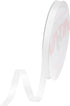 VATIN 3/8 inches Double Faced White Polyester Satin Ribbon - 50 Yards for Gift Wrapping Ornaments Party Favor Braids Baby Shower Decoration Floral...