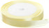 Solid Color Satin Ribbon 1/4",25yds (Light Yellow)...
