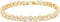 Lavencious Elegant 7" Tennis Bracelet Adorned with Sparkling Heart-Shaped AAA Cubic Zirconia for Women...