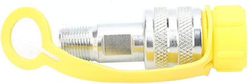 Hydraulic Coupling Set, Hydraulic Quick Disconnect Coupling,Zg3/8 Mechanical Oil Pipe Chrome Plated Steel Quick Disconnect Coupler With safety loc...