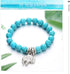 Boho Turquoise Anklets Summer Beach Elephant Ankle Bracelet for Women...
