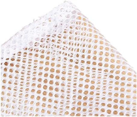 Small Commercial Mesh Laundry Bag with Handle and Drawstring for Dormitory, Travelling, College,Apartment, Camping, RV, Machine Washable, Hanging ...
