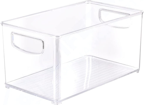 Lifetime Appliance Parts UPGRADED Clear Organizer Storage Bin with Handle Compatible with Kitchen I Best Compatible with Refrigerators, Cabinets &...
