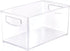 Lifetime Appliance Parts UPGRADED Clear Organizer Storage Bin with Handle Compatible with Kitchen I Best Compatible with Refrigerators, Cabinets &...