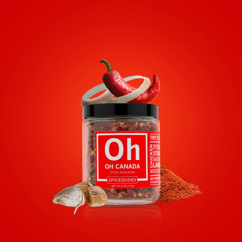 Spiceology - Oh Canada Steak Seasoning - All-Purpose BBQ Rubs, Spice Blends and Seasonings - Use on: Steak, Chicken, Pork, Steak, Bacon, Lamb, Bur...