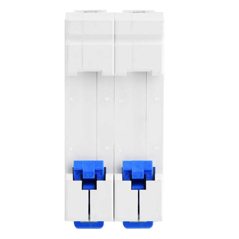 2 Poles 20A 400V Low-Voltage Miniature Circuit Breaker Din Rail Mount NXB-63 C20 (C20 /20A)...