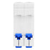 2 Poles 20A 400V Low-Voltage Miniature Circuit Breaker Din Rail Mount NXB-63 C20 (C20 /20A)...