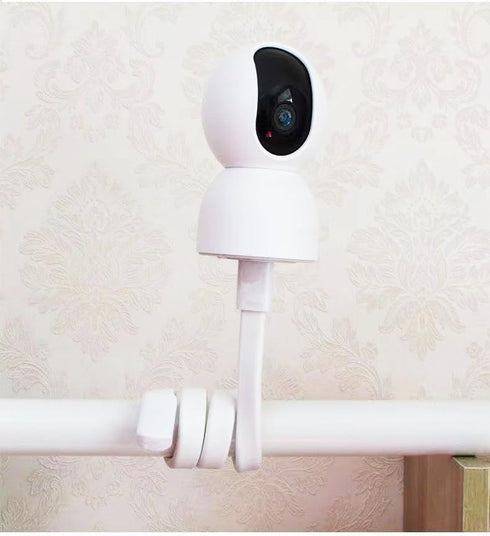 GUCHO Baby Monitor Mount for Crib, Universal Baby Monitor Holder Compatible for Infant Optics, Crib Camera Mount Stand with Clip...