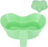 Emesis Basin Bed Mouthwash Cup Elderly Vomit Basin Recycling Oral Care Grip Handle Spit Pan Mouthwash Basin Plastic Emesis Tub with Bowl Bedridden...