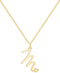 Initial Necklaces for Women, 18k Gold Plated Letter Necklace Dainty Personalized A-Z Pendant Choker Necklace Jewelry Gifts...