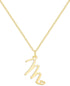 Initial Necklaces for Women, 18k Gold Plated Letter Necklace Dainty Personalized A-Z Pendant Choker Necklace Jewelry Gifts...