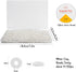4100 Pcs White Clay Beads Bracelet Making Kit, 6mm Polymer Spacer Flat Heishi Beads for Jewelry Necklace Earring Making...