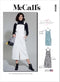 McCall's Learn Misses' Skirt Overalls Sewing Pattern Kit, Design Code M8345, 6-8-10-12-14, Multicolor...