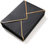 50 Pack A6 Envelopes 4x6 Card Envelopes Self-Adhesive V Flap Envelopes with Gold Border for Office, Wedding Gift Cards, Invitations, Graduation, B...