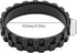 4 Pack Tires for IROBOT ROOMBA Wheels Series E5 E6 E7 i7 i7+ 500, 600, 700, 800 and 900 Anti-Slip, Great Adhesion and Easy Assembly. Replacement f...