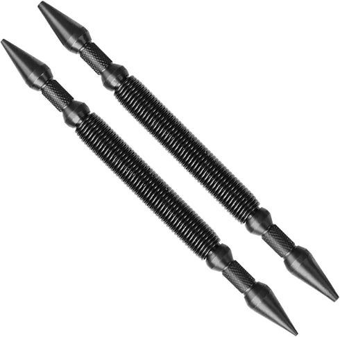 2-Piece Nail Setter Dual Head Nail Set, Dual Head Nail Setter, Spring Loaded Center Hole Punch, Hand Tool for Metal or Wood, Nail Setter Features ...