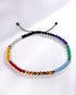 Jewever 7 Chakra Anklet Bracelet For Women Beach Foot Energy Healing Gemstone and Crystals Yoga Worry Stone Balancing Meditation...