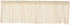 VHC Brands Farmhouse 16"x72" Valance Natural Rod Pocket Kitchen Window Curtain...