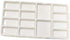 14 Wells Ceramic Artist Paint Palette - 8 Inch Porcelain Watercolor Painting Palette Ceramic Mixing Tray for Painters...