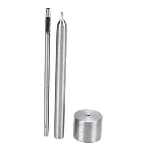 Grommet Tool Kit, Eyelet Repair Grommets Setting Install Plated Copper Metal Kit with Plastic Storage Box for Fabric Tarps Leather Shoelaces Belts...