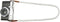 Vintage Handmade Cotton Leather Camera Neck Strap for Leica Nikon Fuji Pentax Canon Panasonic Sony Short Silver...