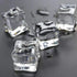 50 Pcs 20mm Clear Fake Ice Acrylic Decorative Ice Cubes Display for Home Decoration Wedding Centerpiece Vase Fillers,Photography Props&Kitchen Dec...