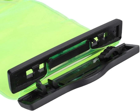 Portable Radio Waterproof Case, PVC Two Way Radio Holder with High Strength ABS Clip Adjustable Elastic Band Rainproof Bag Walkie Talkie Case Elec...