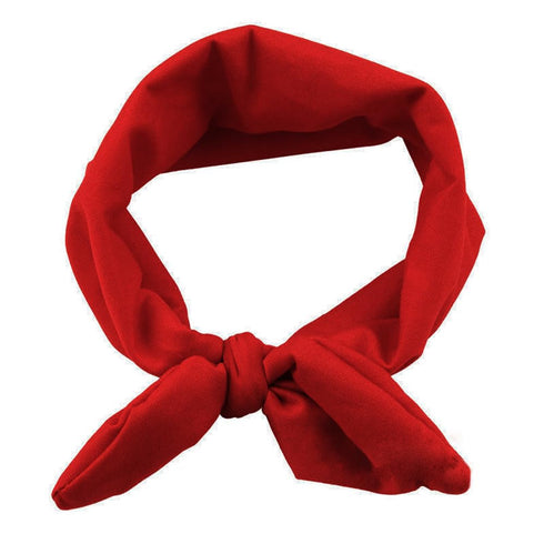 4PCS Women Elastic Bow Hairband Adult Turban Knotted Bunny Ears Headband Headdress Hair Accessories Headwrap...