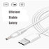 FitTurn 5V DC Power Cord USB to DC 3.5mm x 1.35mm Barrel Jack Adapter Connector Charging Cable Plug (White)...