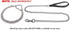 Beirui Premium 6 Foot Chain Heavy Duty Dog Leash - Soft Padded Handle Lead - Perfect Basic Leashes for Large & Medium Size Pets Walking,Traffic Tr...