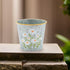 The Bridge Collection - Versatile Small Daisy Galvanized Metal Planter/Pot Cover - Perfect for Use as a Herb Planter, Small Flower Planter, or Sty...