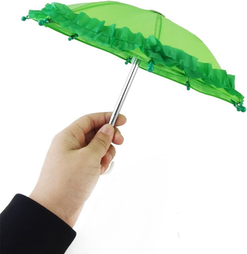 5PCS Cute Doll Toys Sunny Rainy Umbrella for American Girl Dolls and Other 18 inch Dolls Decoration Games Photography Props Supplies...