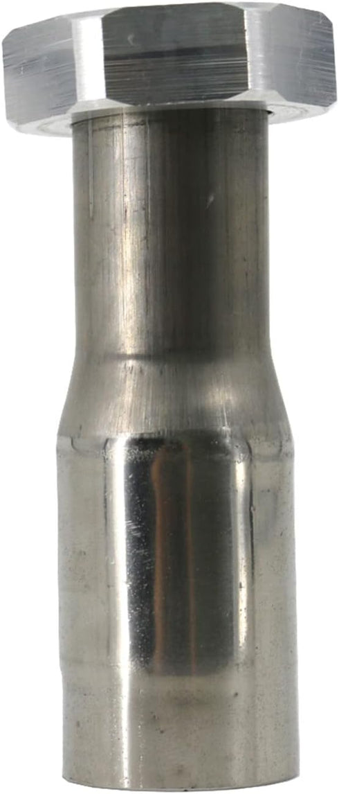 1-1/4" Stainless Steel Sink Drain Tailpiece with Nut and Washer for 1” NPS Bar Sink Drain (1-1/4" Tailpiece)...