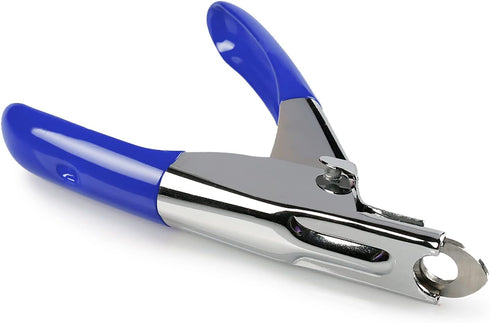 Dog Cat Pets Nail Clippers, Professional Pets Claw Trimmer with Free Nail File, Sharp Stainless Steel Blade, Sturdy Non Slip Handles - for Safe, P...