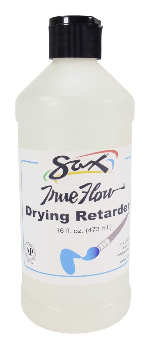 Sax True Flow Acrylic Drying Retarder, 1 Pint, Crystal Clear - 100243, 16 Fl Oz (Pack of 1)...