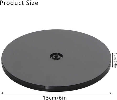 Lazy Susan Organizer 360 Degree Manual Rotary Table Lazy Sofa Storage Shelf, Mini Lazy Sofa Turntable, Ball Bearing Rotating Fridge Tray Ideal for...