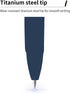 Rollerball Pens Gel ink Pens office pens learning pens, blue ink,Line width 0.5mm,Pack of 12 (Blue-0.5mm-12Pack)...
